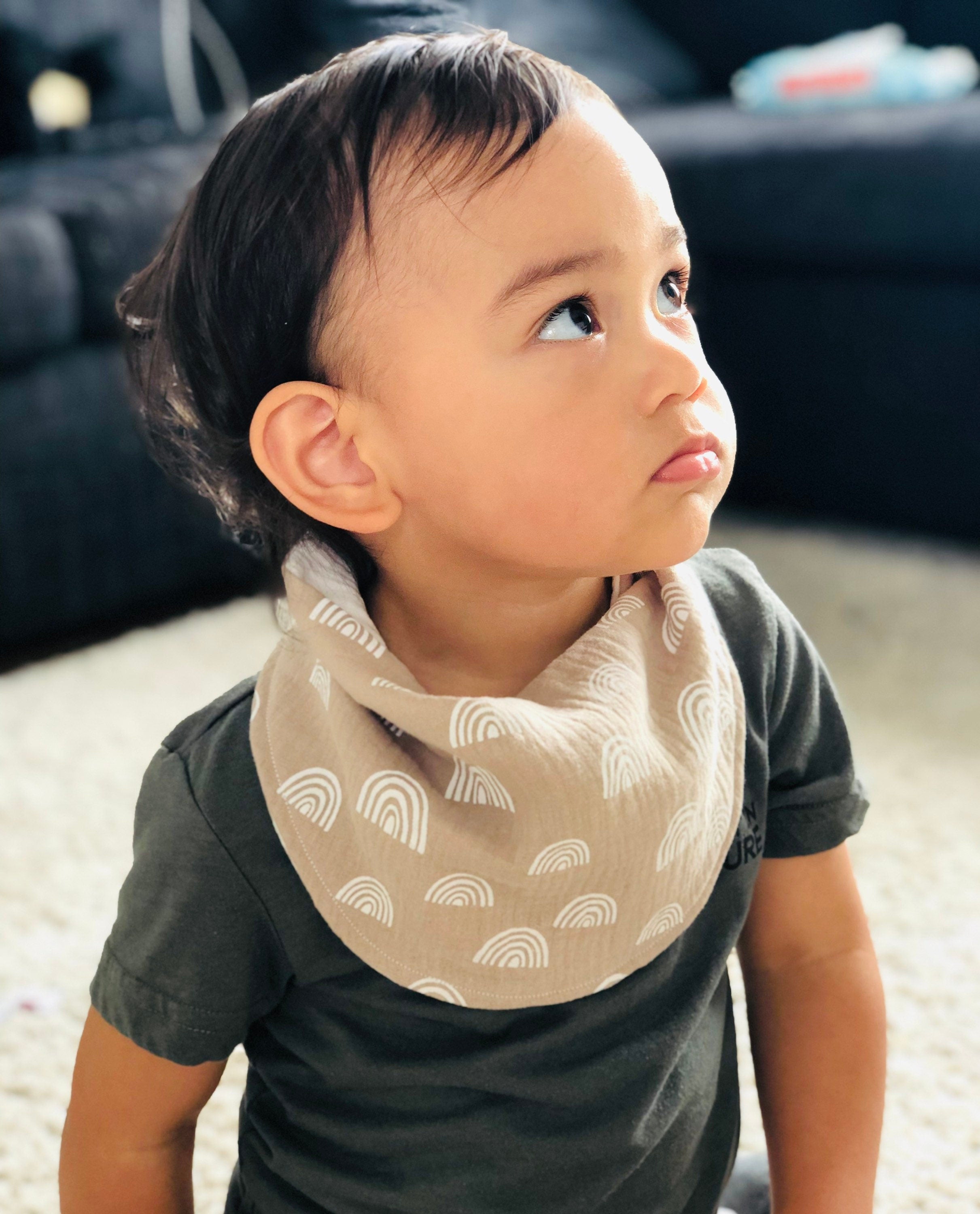 Scarf bib fashion