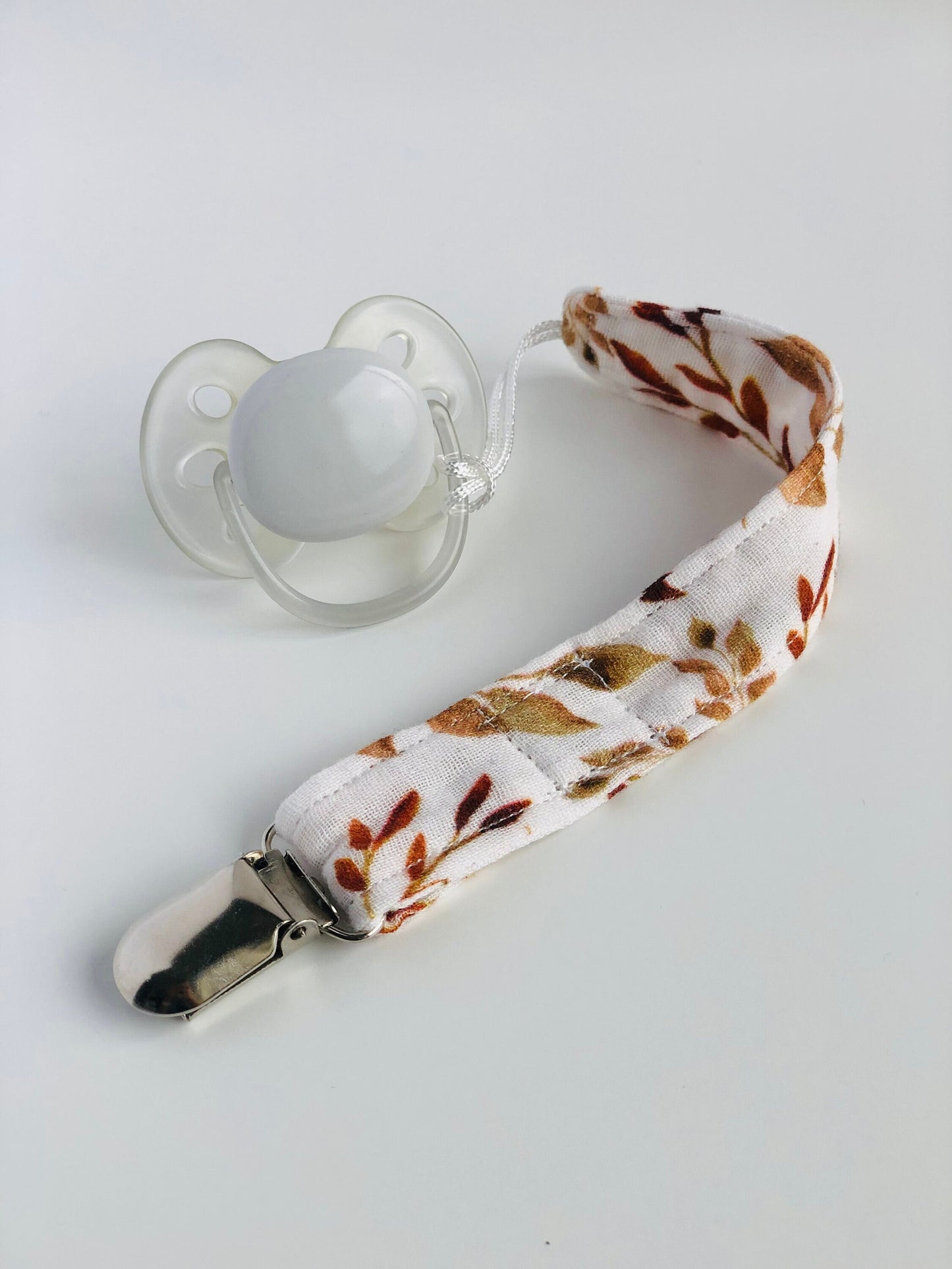 Pacifier Clip - Autumn Leaves