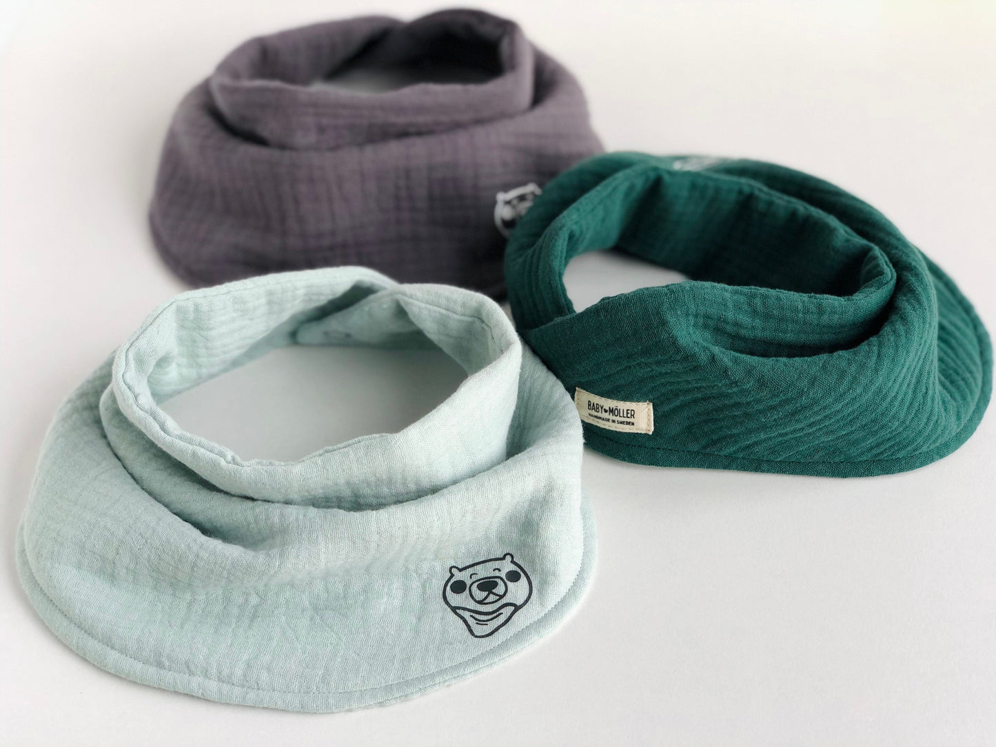 Scarf Bib - Classic Mint