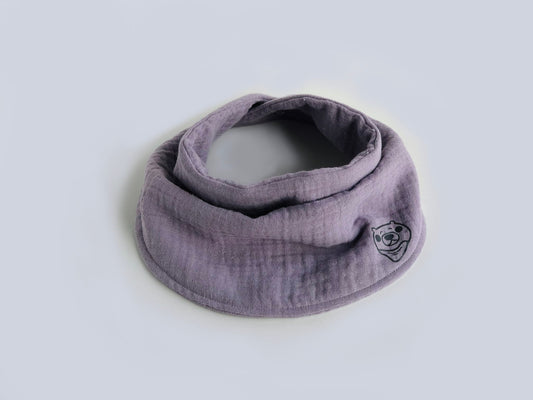 Scarf Bib - Classic Purple