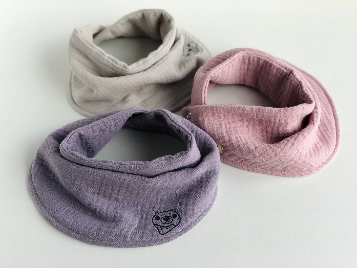 Scarf Bib - Classic Purple