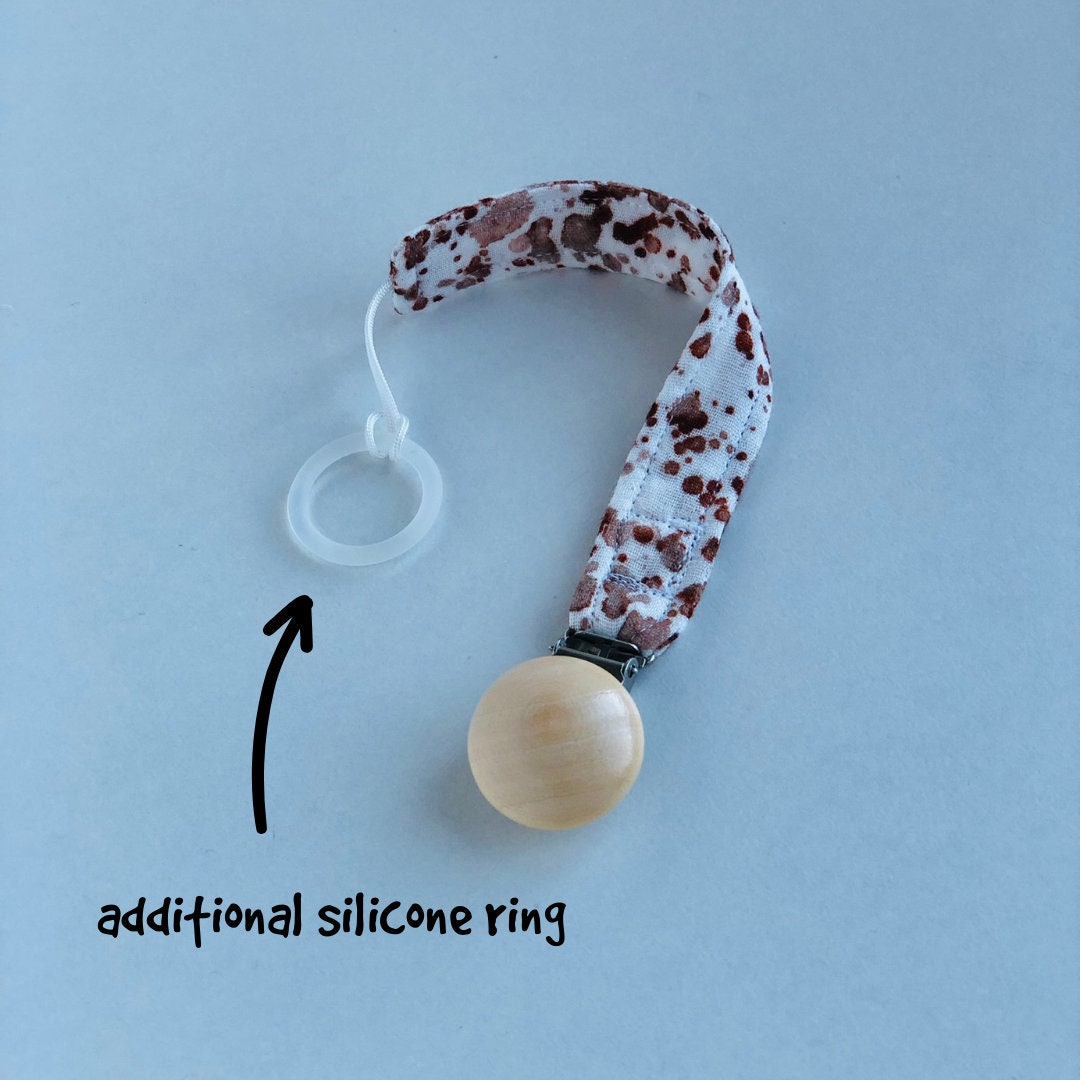 Supplies Pacifier Clip - Silicone Ring